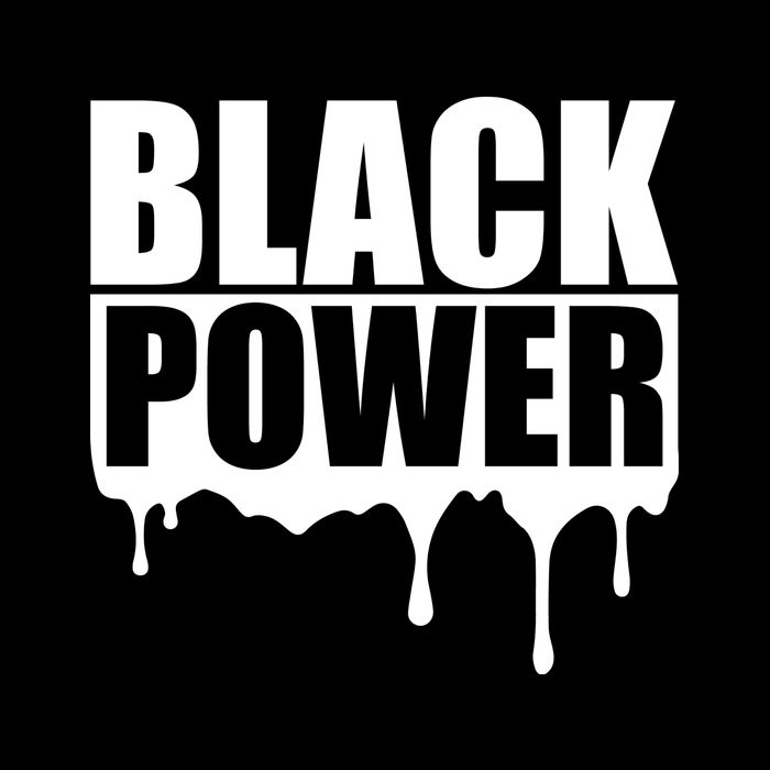 Civil Rights Black Power Fist African Pride Drawstring Bag