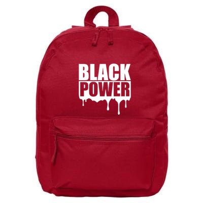 Civil Rights Black Power Fist African Pride 16 in Basic Backpack