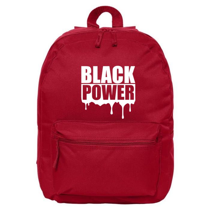 Civil Rights Black Power Fist African Pride 16 in Basic Backpack
