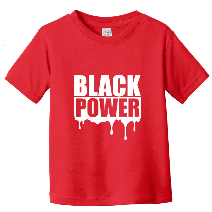 Civil Rights Black Power Fist African Pride Toddler T-Shirt