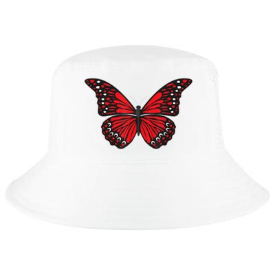 Cute Red Butterfly Cool Comfort Performance Bucket Hat