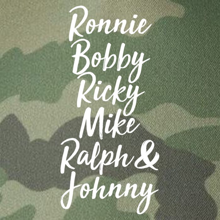 Cool Ronnie Bobby Ricky Mike Ralph And Johnny Legacy Tie Dye Trucker Hat