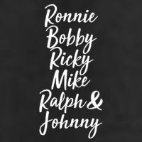 Cool Ronnie Bobby Ricky Mike Ralph And Johnny Golf Towel