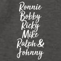 Cool Ronnie Bobby Ricky Mike Ralph And Johnny Vector Backpack