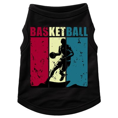 Classic Retro Basketball Doggie Tank