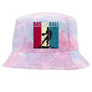 Classic Retro Basketball Tie-Dyed Bucket Hat