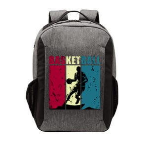 Classic Retro Basketball Vector Backpack