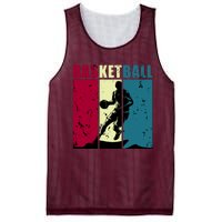 Classic Retro Basketball Mesh Reversible Basketball Jersey Tank