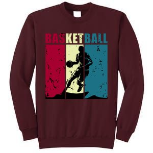 Classic Retro Basketball Tall Sweatshirt