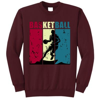 Classic Retro Basketball Tall Sweatshirt