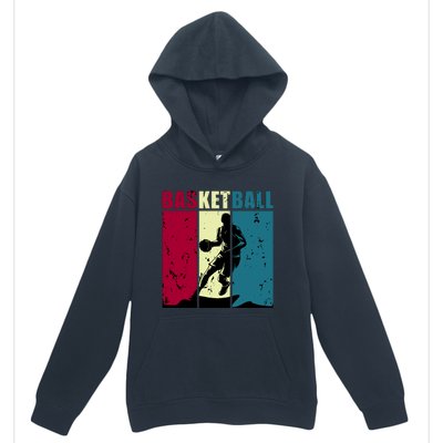 Classic Retro Basketball Urban Pullover Hoodie