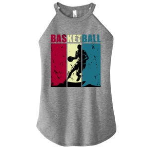 Classic Retro Basketball Women's Perfect Tri Rocker Tank