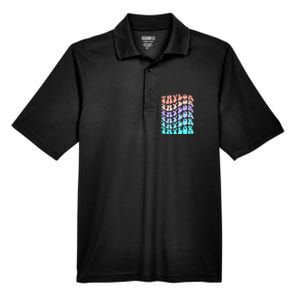 Customizable Retro Birthday Gift Men's Origin Performance Pique Polo