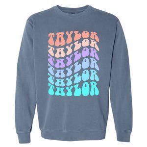 Customizable Retro Birthday Gift Garment-Dyed Sweatshirt