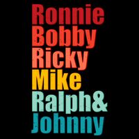 Cool Ronnie Bobby Ricky Mike Ralph And Johnny Flexfit Unipanel Trucker Cap