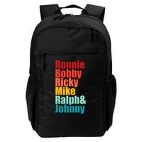 Cool Ronnie Bobby Ricky Mike Ralph And Johnny Backpack