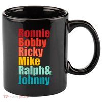 Cool Ronnie Bobby Ricky Mike Ralph And Johnny 11oz C Handle Ceramic Mug