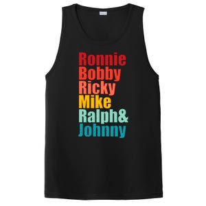 Cool Ronnie Bobby Ricky Mike Ralph And Johnny PosiCharge Competitor Tank