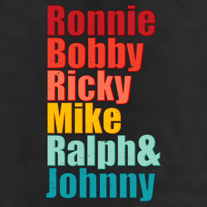 Cool Ronnie Bobby Ricky Mike Ralph And Johnny Trucker Hat