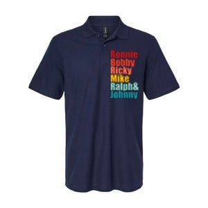 Cool Ronnie Bobby Ricky Mike Ralph And Johnny Softstyle Adult Sport Polo