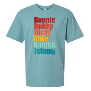 Cool Ronnie Bobby Ricky Mike Ralph And Johnny Sueded Cloud Jersey T-Shirt