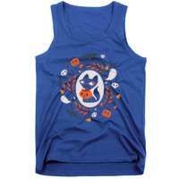 Cute Retro Black Cat Fall Halloween Gift Tank Top