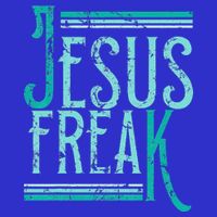 Christian Religious Bible Jesus Freak Distressed Button