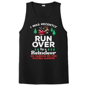 Christmas Runover By Reindeer Funny Xmas PosiCharge Competitor Tank