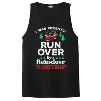 Christmas Runover By Reindeer Funny Xmas PosiCharge Competitor Tank