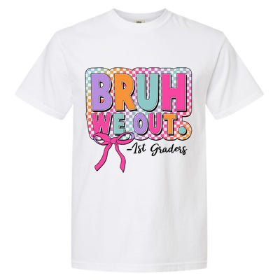 Cute Retro Bruh We Out First Graders Garment-Dyed Heavyweight T-Shirt