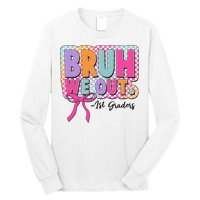 Cute Retro Bruh We Out First Graders Long Sleeve Shirt