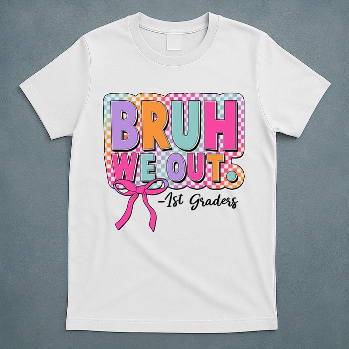 Cute Retro Bruh We Out First Graders T-Shirt