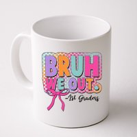 Cute Retro Bruh We Out First Graders Mug
