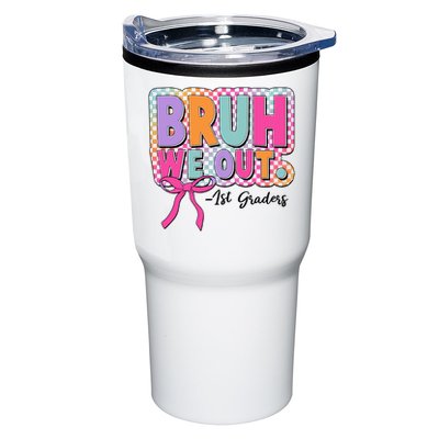 Cute Retro Bruh We Out First Graders Tumbler