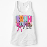Cute Retro Bruh We Out First Graders Womens Tank Top