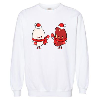 Cute Red Beans And Rice Garment-Dyed Sweatshirt