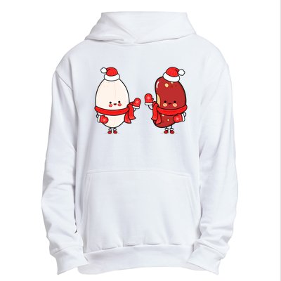 Cute Red Beans And Rice Urban Pullover Hoodie