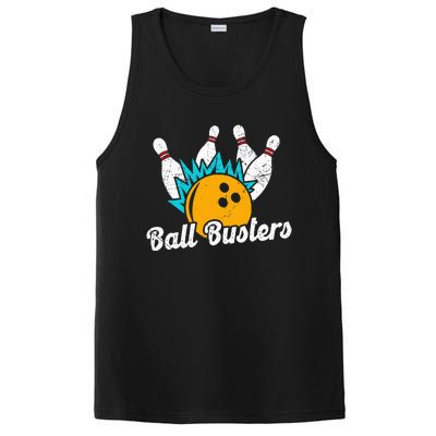 Classic Retro Bowling Team Name Ball Busters League Night PosiCharge Competitor Tank