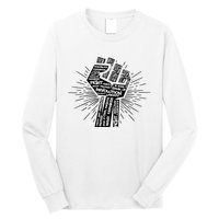 Civil Rights Black Power Fist March For Justice | Black Lives Matter Long Sleeve Shirt