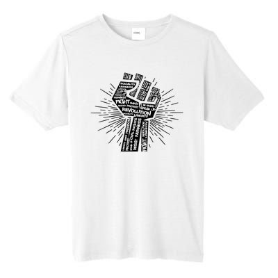 Civil Rights Black Power Fist March For Justice | Black Lives Matter Tall Fusion ChromaSoft Performance T-Shirt