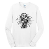 Civil Rights Black Power Fist March For Justice | Black Lives Matter Tall Long Sleeve T-Shirt