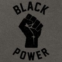 Civil Rights Black Power Fist Cotton Canvas Backpack
