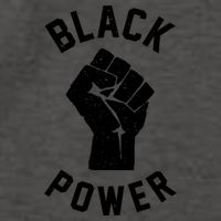 Civil Rights Black Power Fist Vector Backpack