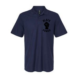 Civil Rights Black Power Fist Softstyle Adult Sport Polo