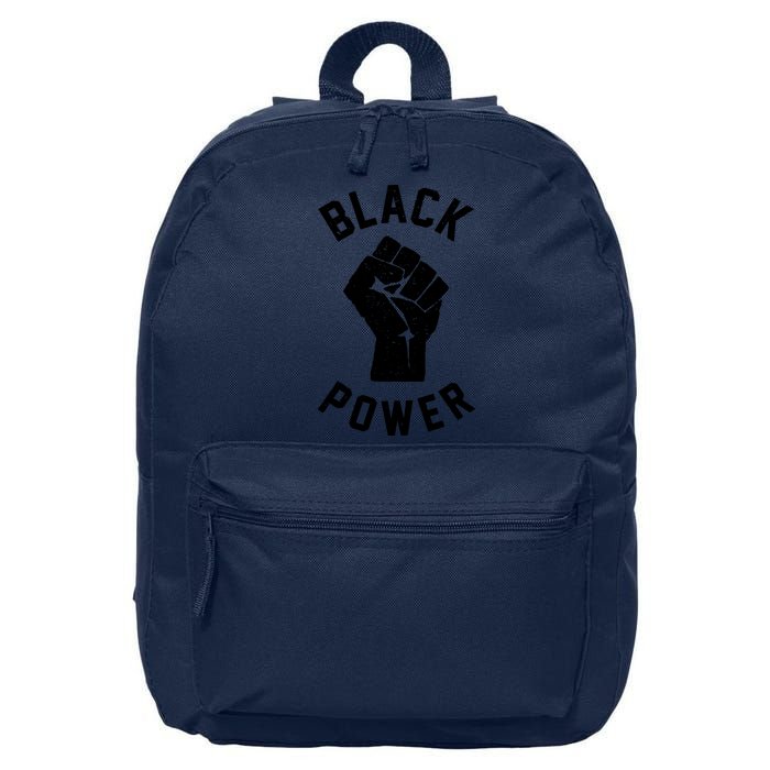 Civil Rights Black Power Fist 16 in Basic Backpack