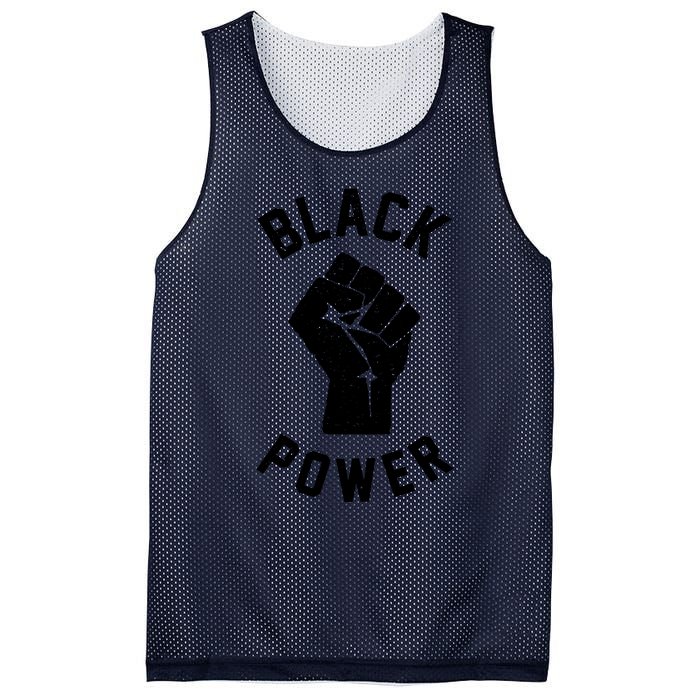 Civil Rights Black Power Fist Mesh Reversible Basketball Jersey Tank