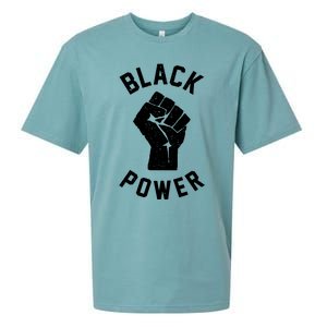 Civil Rights Black Power Fist Sueded Cloud Jersey T-Shirt