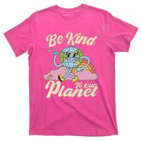 Cute Retro Be Kind To Our Planet Celebrate Earth Day T-Shirt