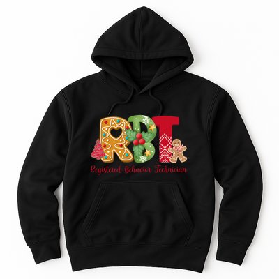 Christmas Registered Behavior Technician Rbt Aba Therapy Hoodie