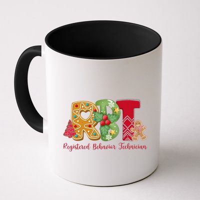 Christmas Registered Behavior Technician Rbt Aba Therapy Mug
